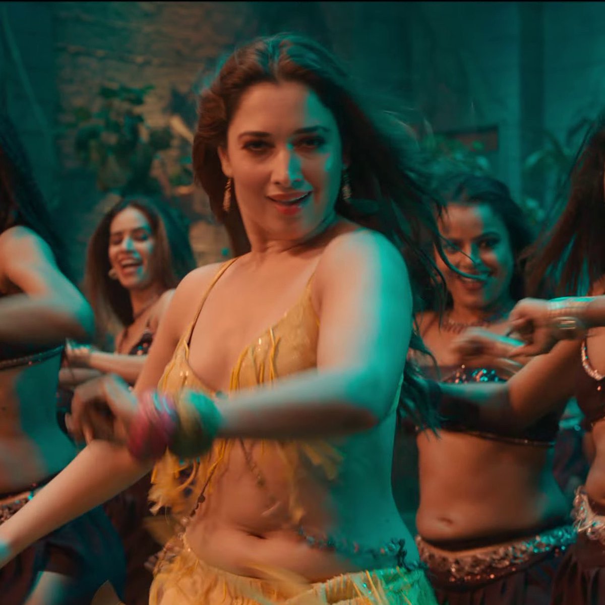 All eyes of Milky Beauty #Tamannaah in #Achacho song ❤🔥 Evergreen Hottie #TamannaahBhatia 💘