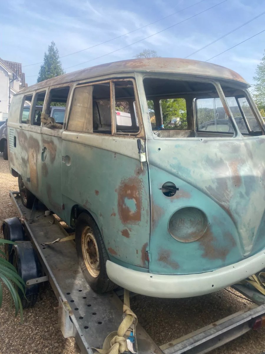 Ad:  1964 VW Splitscreen Camper Van
On eBay here -->> ow.ly/hmYN50RfHhk

#projectcar #carproject #garagelife  #VWSplitscreen #CamperVanLife #ClassicCarRestoration #CarEnthusiast #RestorationProject #ClassicVW