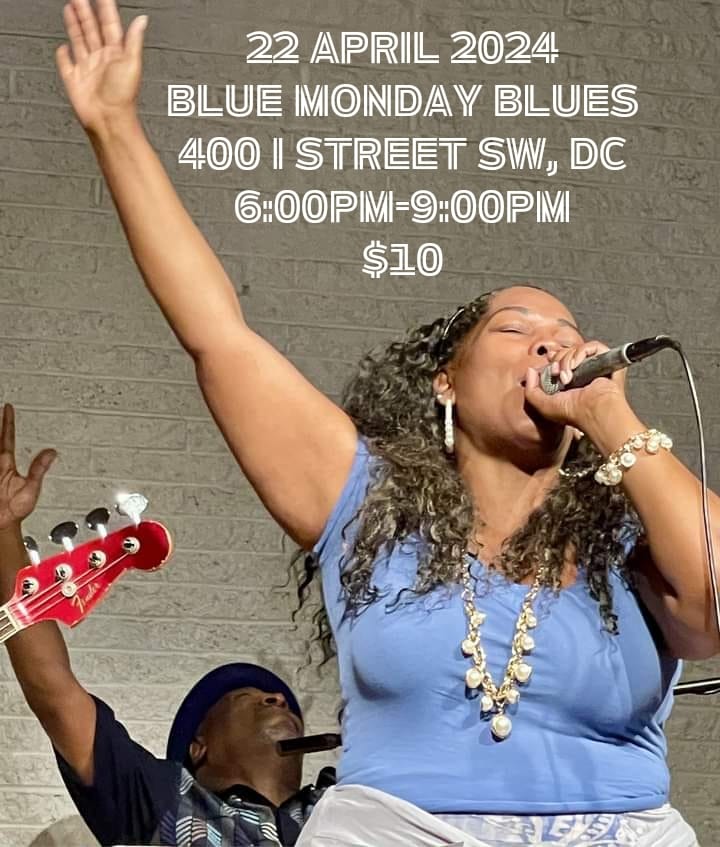 I hope to see your beautiful faces at Stacy Brooks @ Blue Monday Blues on 22 April at Blue Monday Blues at Westminster DC  #bluemondayblues #Westminster #dmvmusicscene #dcmusic #liveblues