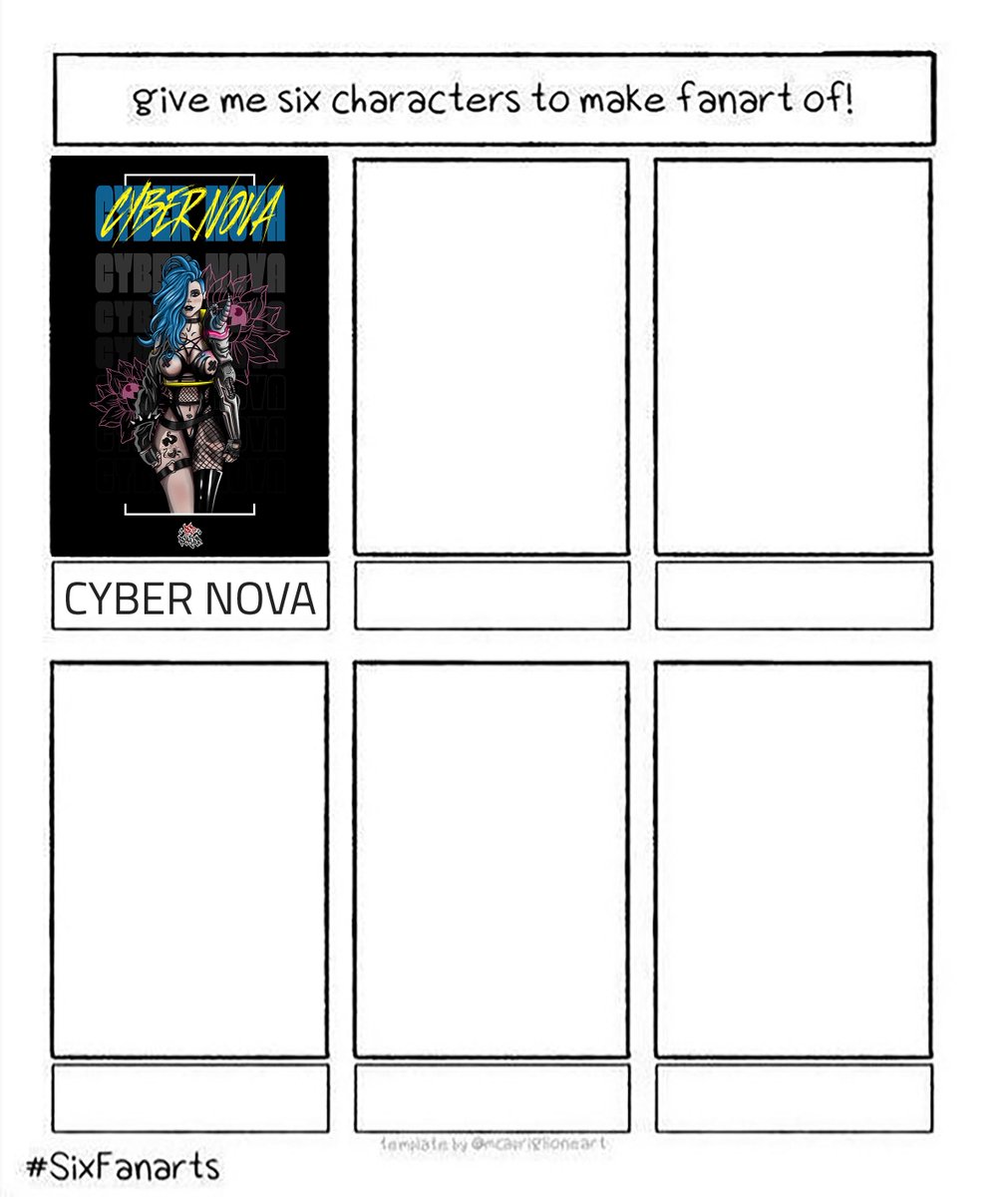 The first original character design, called “Cyber Nova,” for the first free commission and the rest will remain
5OC out of 6OC or. first come first served! Let's collaborate and bring your ideas to life. Like, follow, and repost are appreciated. Contact me dm #ocart #artworks