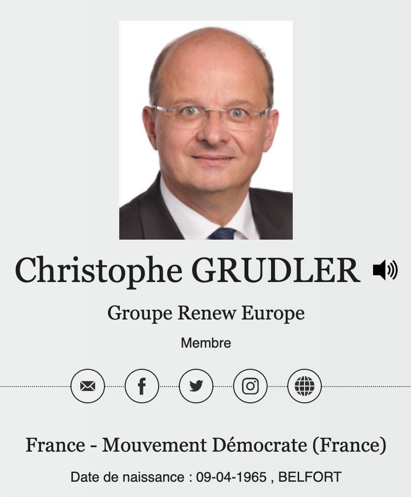 🔴 DEVOIR DE MÉMOIRE

🇪🇺 Christophe GRUDLER : Député européen, a voté contre la publication des contrats d'achat de vaccins covid.

👉 Lien de vérification europarl.europa.eu/doceo/document…
Suivre onglet 51 - 21.2. A9-0414/2023 Jahrter Jahr - Après le § 14 - Am 6

NI OUBLI NI PARDON…