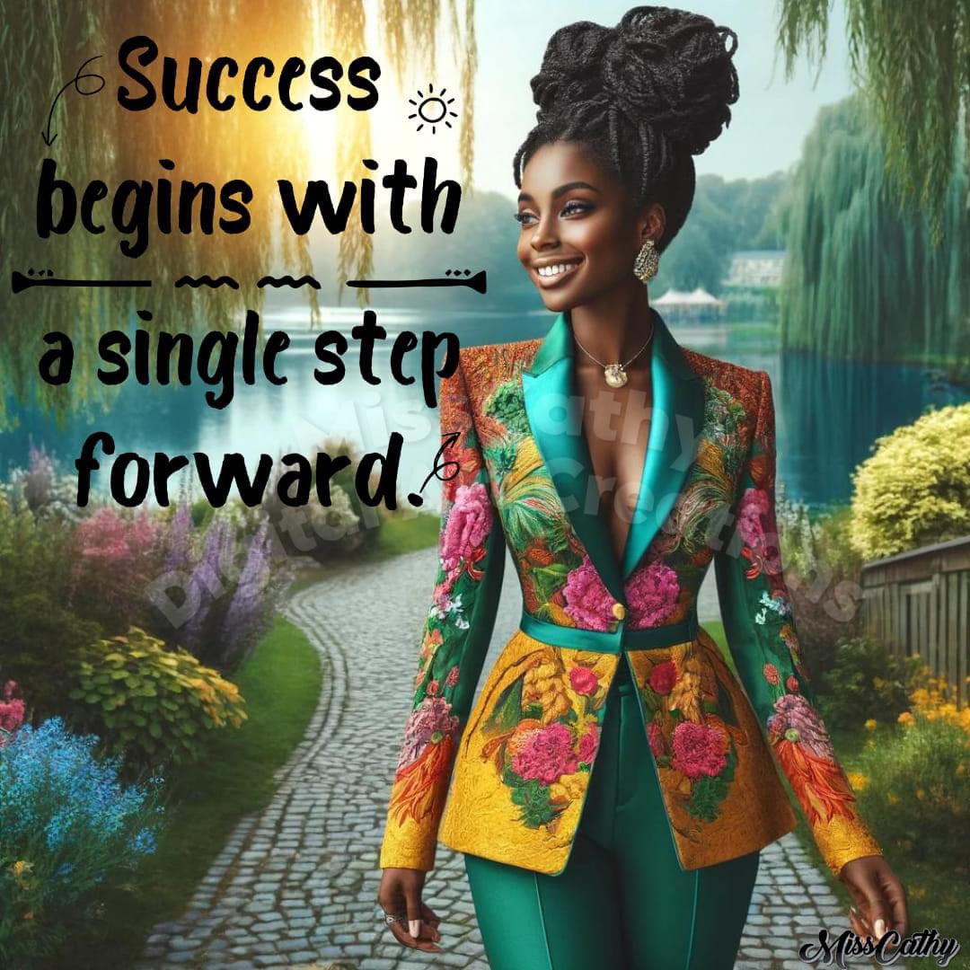 Success begins with a single step forward 👣 💚👣💛👣🩷 #Success #StepForward #SuccessMindset