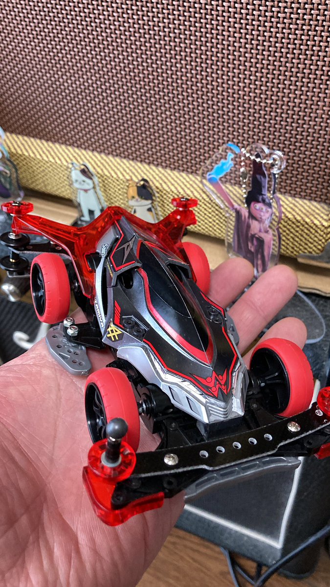chief_hobby's tweet photo. ちょっと時間があったので、昨年 #Laser2000 クラスで使った #ジャドーA を改修。
#ノノノノ クラスでは使えるけど、タグ値¥3200超えちゃったから #BMAX3200 ではもう使えない…😹
#ミニ四駆
#タミヤ
#レーザーミニ四駆
#いる https://t.co/HJrEtEWk9N