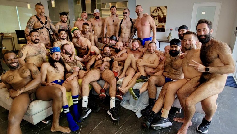 . Palm Springs Wild Orgy A big shout out for your time, energy and support- . @latinrelax with having 25 men in one room. And Thank You to the host as well-The time went by so quickly, and of course all these fine models/men adult…