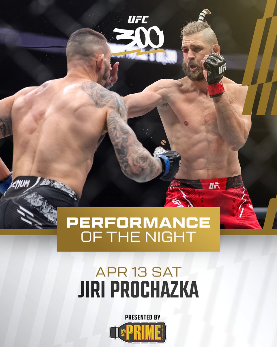 Two UNFORGETTABLE performances tonight 😱

@BlessedMMA & @Jiri_BJP take home the POTN bonuses 💰

[ B2YB @PrimeHydrate ]