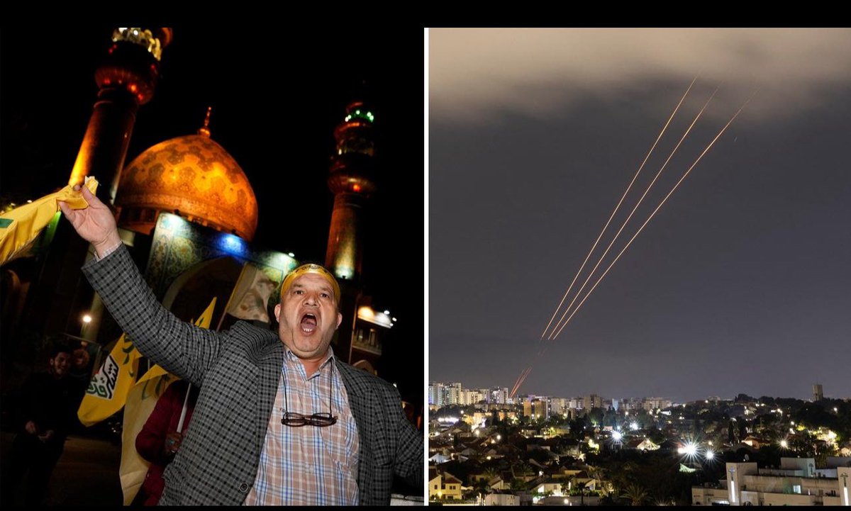 SchaumburgMarc's tweet photo. This is beyond words and comprehension… why are there people in the world that cheer and party, because your country starts a war??? I don’t get it… humanity is f**ked #Iran #Israel #anotherwar #war https://t.co/Z3RIrijT0M