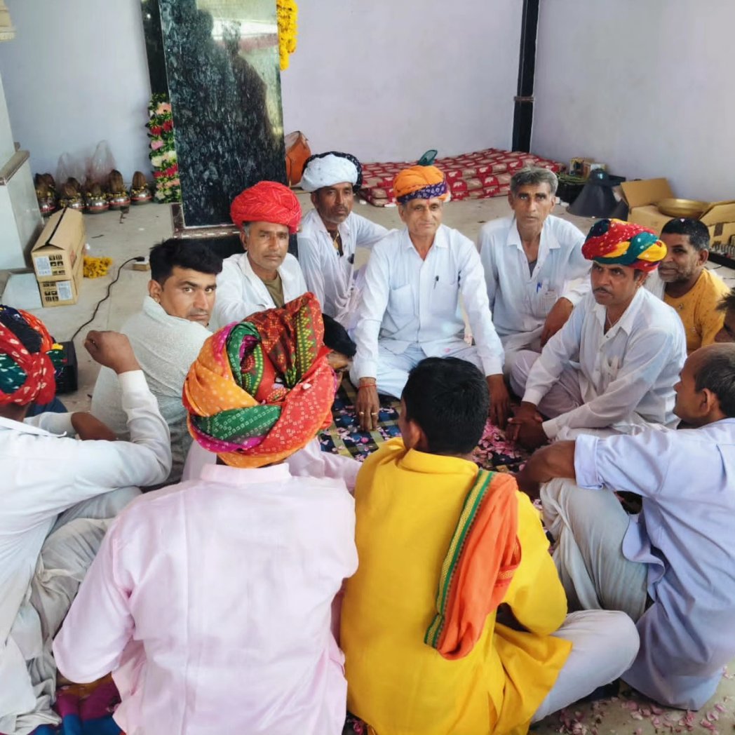 आज बड़ीसादड़ी  विधानसभा के जेतपुरा में बांके बिहारी लाल भगवान की मूर्ति स्थापना के प्रोग्राम में सम्मिलित हुआ ।
#jaishrikrishna