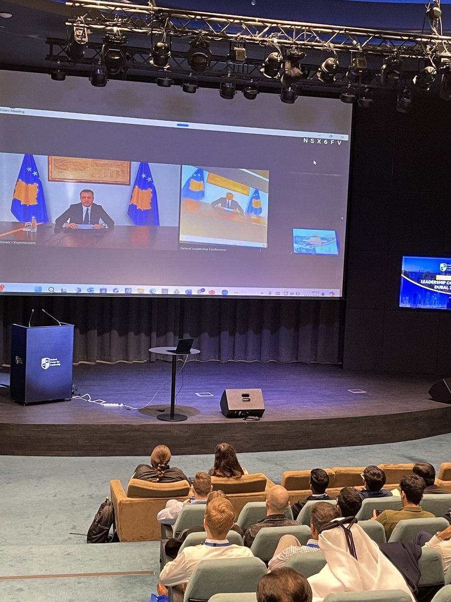 IkIsrar's tweet photo. “Technology is a key driver for more transparent and efficient governance” @albinkurti Keynote Address on “How Youth and Technology is Shaping the Future of Democracy” at the Oxford Leadership Conference.
#OLC24 https://t.co/8v2uB6adWB