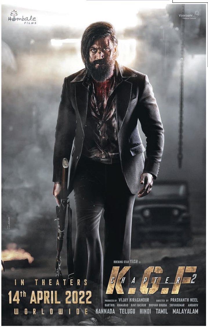 MoviesUpdatez's tweet photo. #2YearsForKGF2

Hyd,Devi70 43 Days Run.

 Replaced with #F3Movie 

RTC X-Roads Closing gross 2,39,53,354

 @TheNameIsYash @VKiragandur @duttsanjay @TandonRaveena @SrinidhiShetty7 @hombalefilms @HombaleGroup @RaviBasrur 

A Film by #PrashantNeel #KGFChapter2 #KGF2 https://t.co/mAgARs2qnW