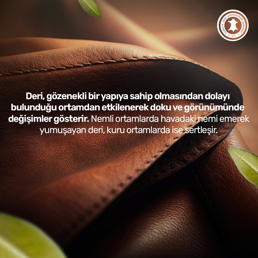 turkiyederisan's tweet photo. Deri eşyalarınızı uygun ortamlarda saklamak önemlidir.

#Tdsd #TürkiyeDeriSanayicileriDerneği #Deri #DoğalDeri #DöngüselEkonomi https://t.co/Ythtmv3SXE