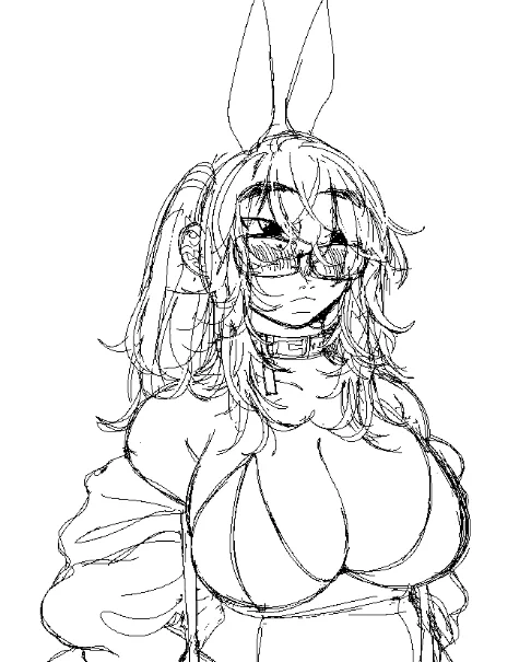 im redrawing the bunny pic cuz i didnt like it 