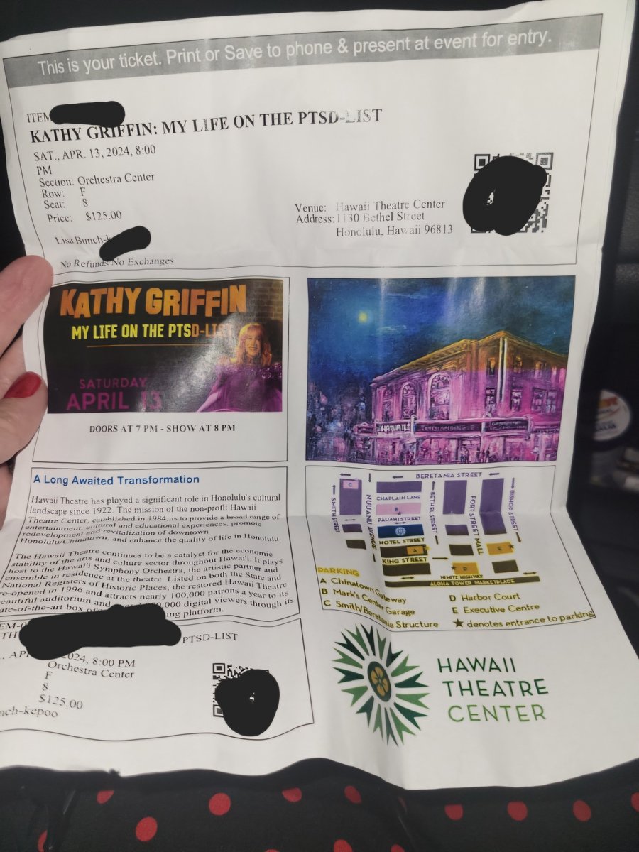 Lisa96744's tweet photo. @kathygriffin where the fuck are you, 100s ofbus are here in Honolulu at @hawaiitheatre for your show.. WTF no one notified us of any changes ... https://t.co/BfL4xX0epr