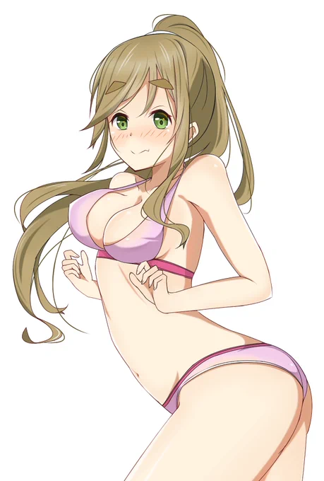 #気温が高いので気が早いが水着絵が見たい 
