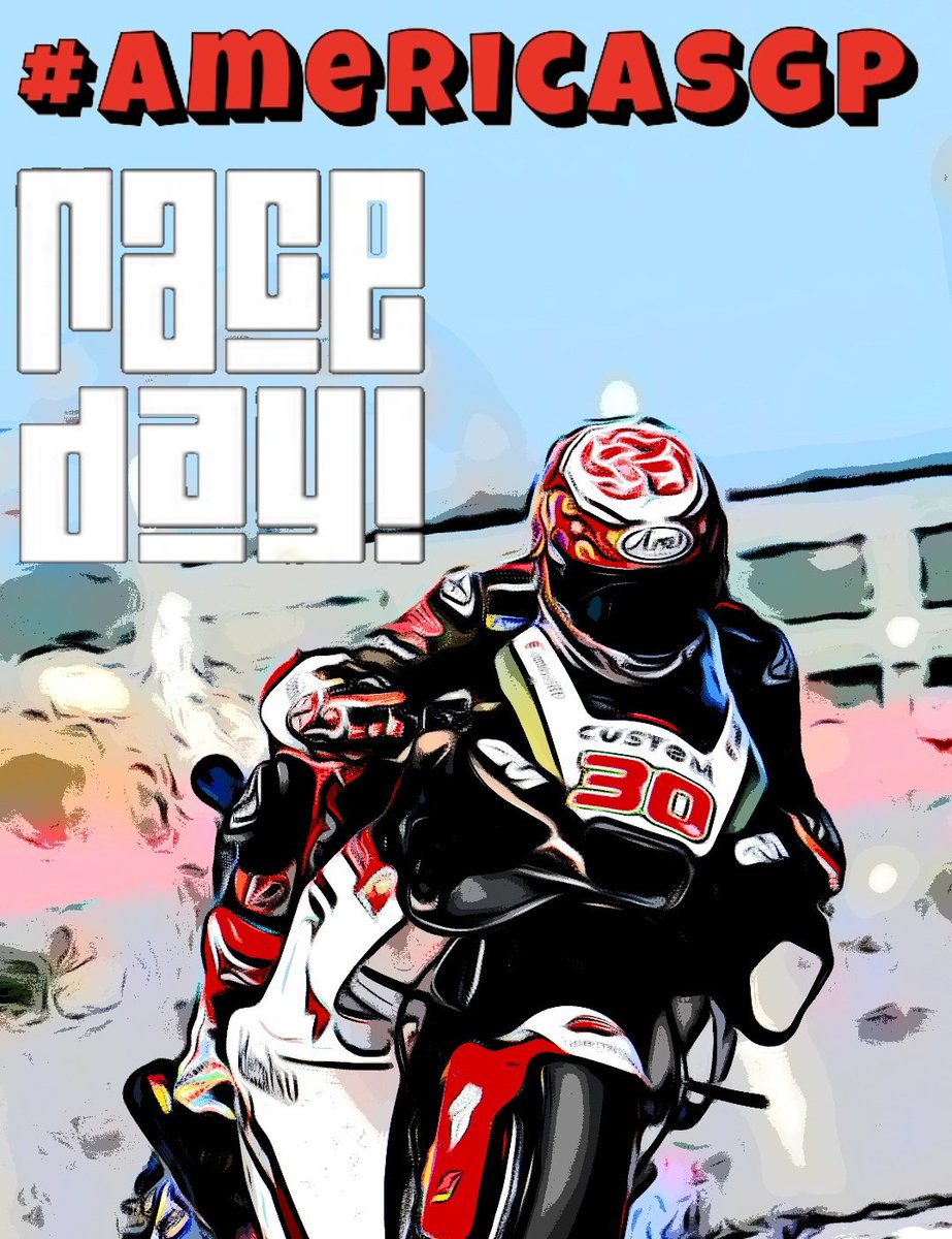 #TN30 #RaceDay #AmericasGP #MotoGP #COTA @lcr_team @takanakagami30 @COTA @GIVI_OFFICIAL @cmsnl_com @idemitsu_ad