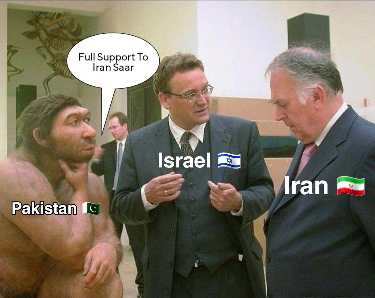 In the war between Iran and Israel, a country run by the IMF is trying to give its opinion on social media 😂 #WorldWar3 #Israel