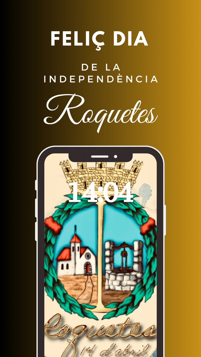 LidiaSauraB's tweet photo. Feliços 174 anys ciutat estimada. Feliç dia de la independència Roquetes! https://t.co/MbV2J9foGz