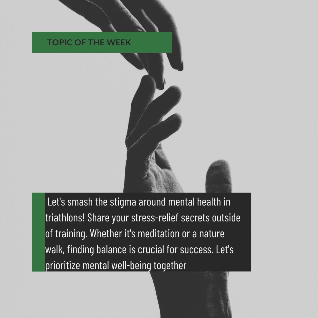 Let’s talk

#BTT #BlackTriTribe #TryATing #Blacktriathletes #MentalHealthAwareness #MentalHealthSupport