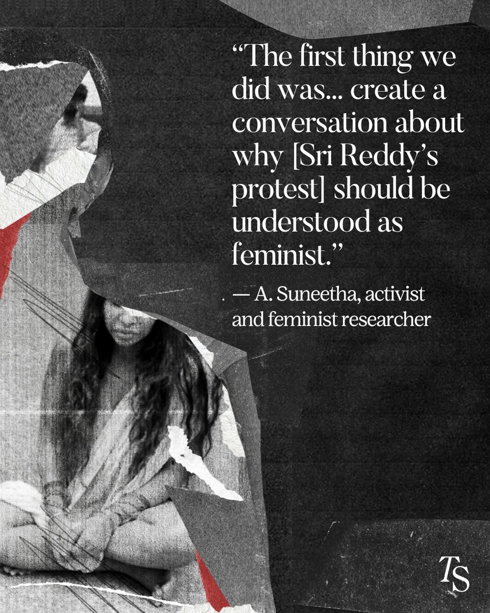 Was the #MeToo  movement too little, or was Sri Reddy too much? Read this long form piece by <a href="/romimacaronii/">Rohitha</a>, on why Sri Reddy's protest went off the rails.

theswaddle.com/sri-reddy-s-tr…