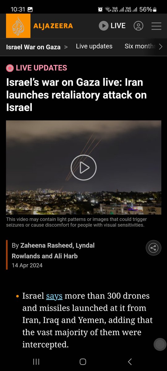 _lThe real war games by #Iran 🇮🇷 #Iraq 🇮🇶 and #Yemen 🇾🇪  for #Palestine 🇵🇸 👏🏻  more than 300 missiles launched on #Israel 👊🏻

I'm from #Pakistan 🇵🇰 and I stand with #Palestine🇵🇸