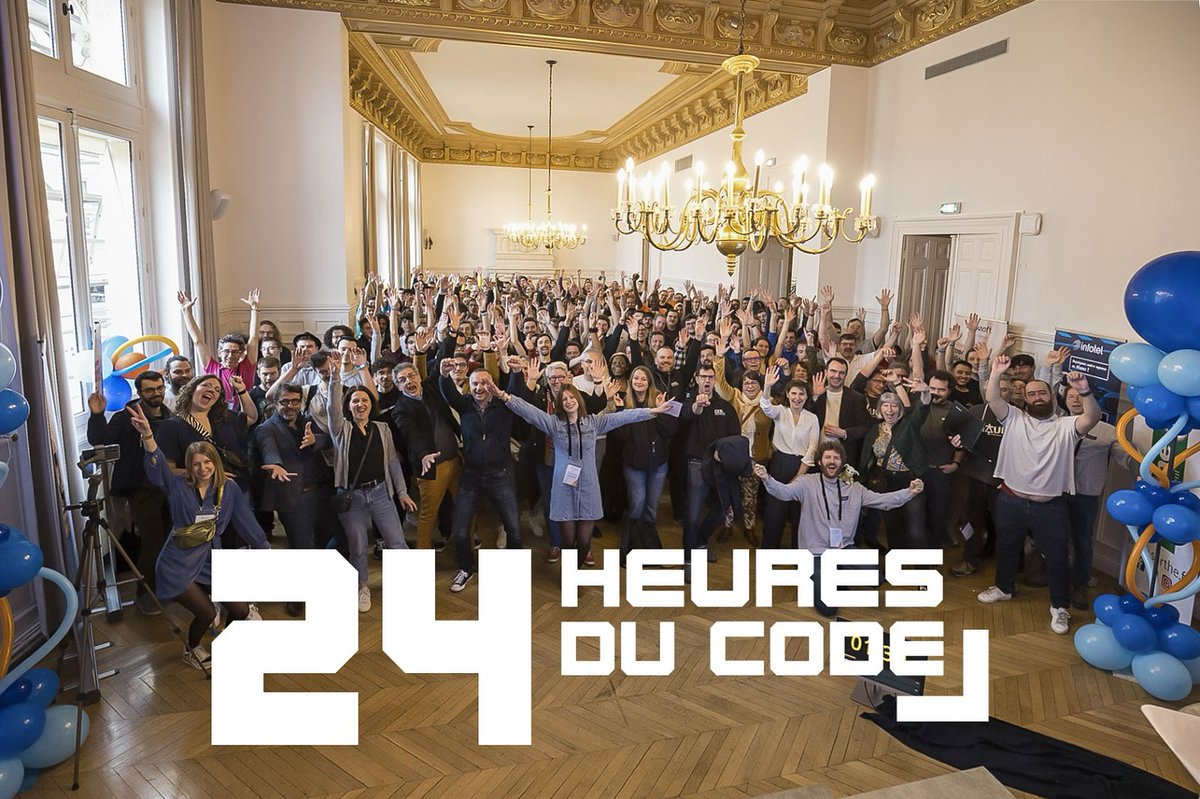 cesi_officiel's tweet photo. 💻 Le WE dernier, 6 équipes #CESI ont participé à la 12e édition des #24HduCode ! Une première pour les étudiants du campus de St-Nazaire, aux côtés des étudiants du Mans, partenaire de l’événement.
Et encore un grand BRAVO aux 2 équipes #CESI qui terminent sur podium ! 👏 https://t.co/BjIU2SdU70