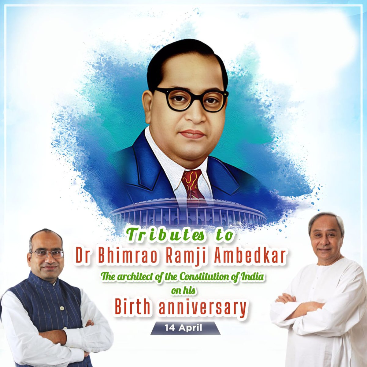 Paying my humble tributes to the architect of #IndianConstitution, Bharat Ratna Dr #BRAmbedkar on his birth anniversary. His tireless efforts for the upliftment of the underprivileged continue to inspire generations. On #AmbedkarJayanti, let's honor his profound contributions…