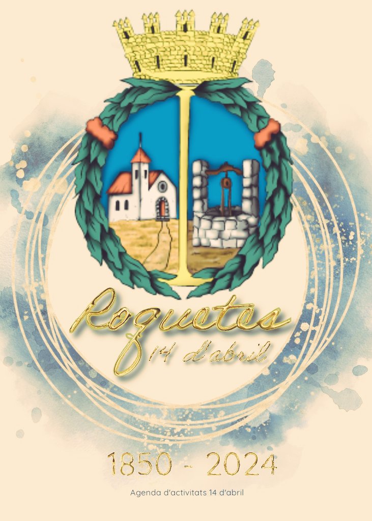 Feliç dia de la #IndependènciaRoquetes! 
Avui fem #174anys com a ciutat i com cada #14abril sortim al carrer per celebrar-ho!💛
Visca Roquetes i la seva gent!