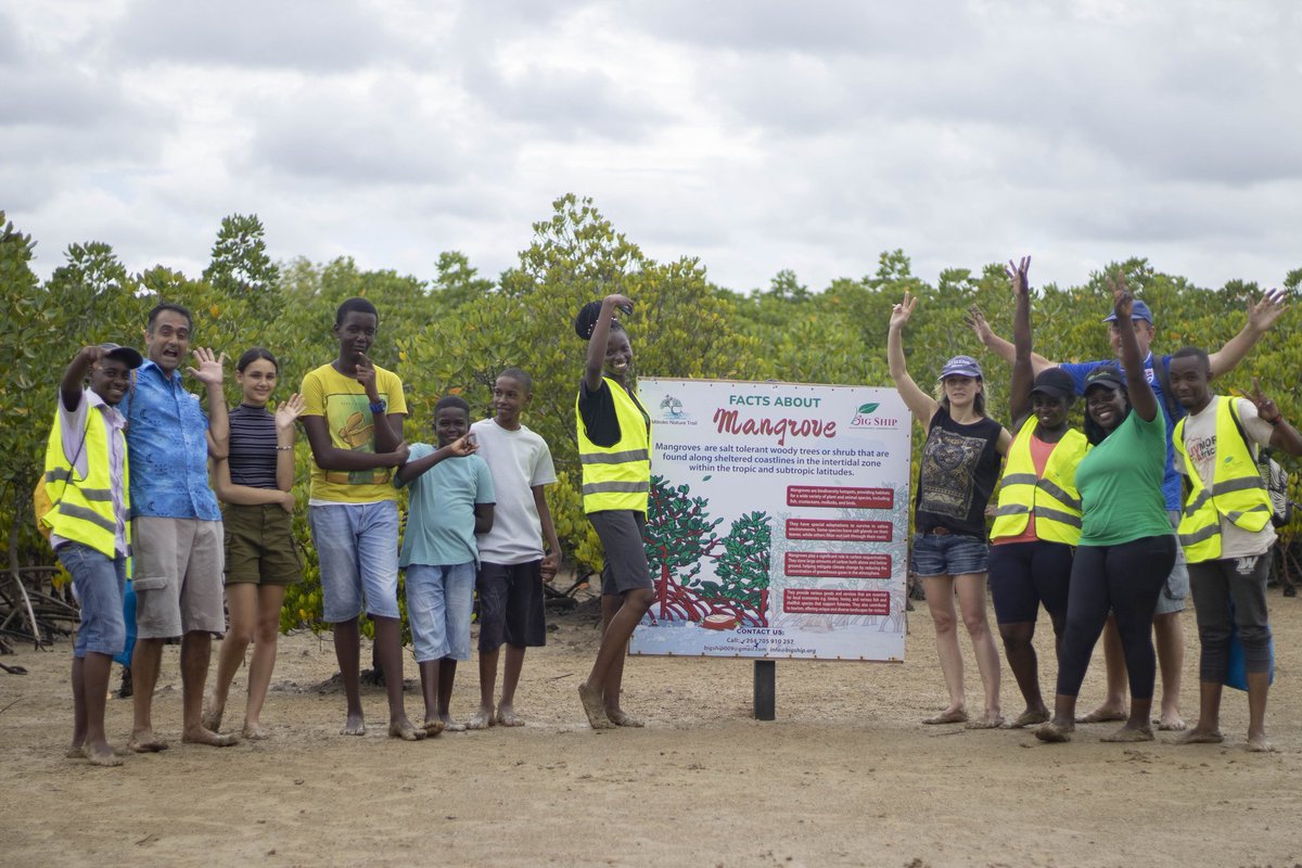 Finally 👯! The long awaited Mikoko nature trail!🌿 We marked an incredible day of exploration and enlightenment at #MikokoSafaris as we had our first ever Nature Trail Experience! 🌅 Our visitors embarked on a journey through the pristine beauty of our #MangroveEcosystem