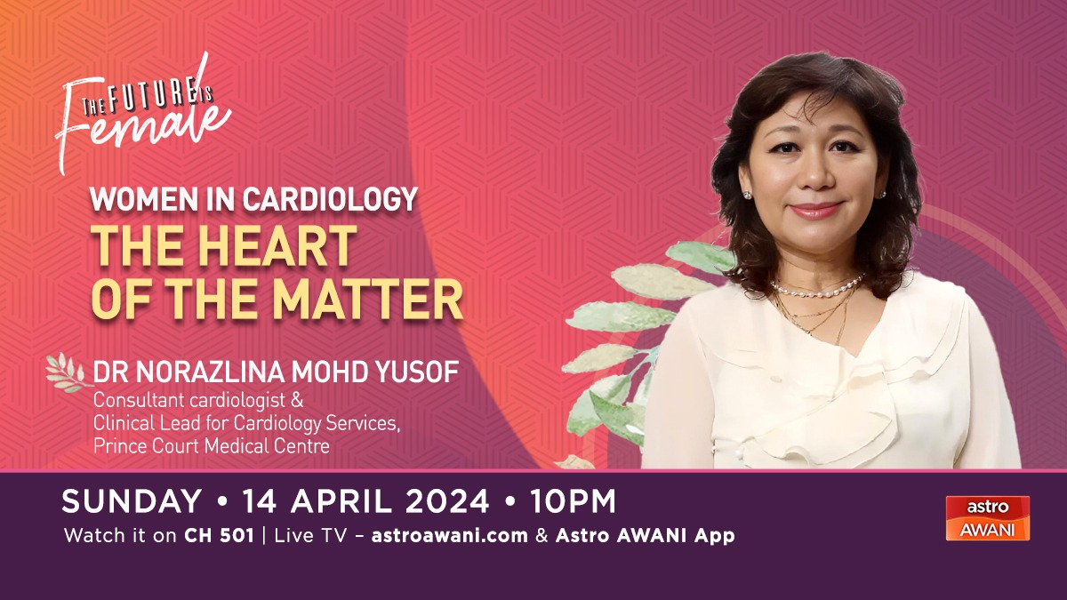 On #TheFutureIsFemale @Melisa_Idris speaks to consultant cardiologist Dr Norazlina Mohd Yusof, clinical lead for cardiology services at @PrinceCourtMC about the importance of representation and diversity in cardiology.