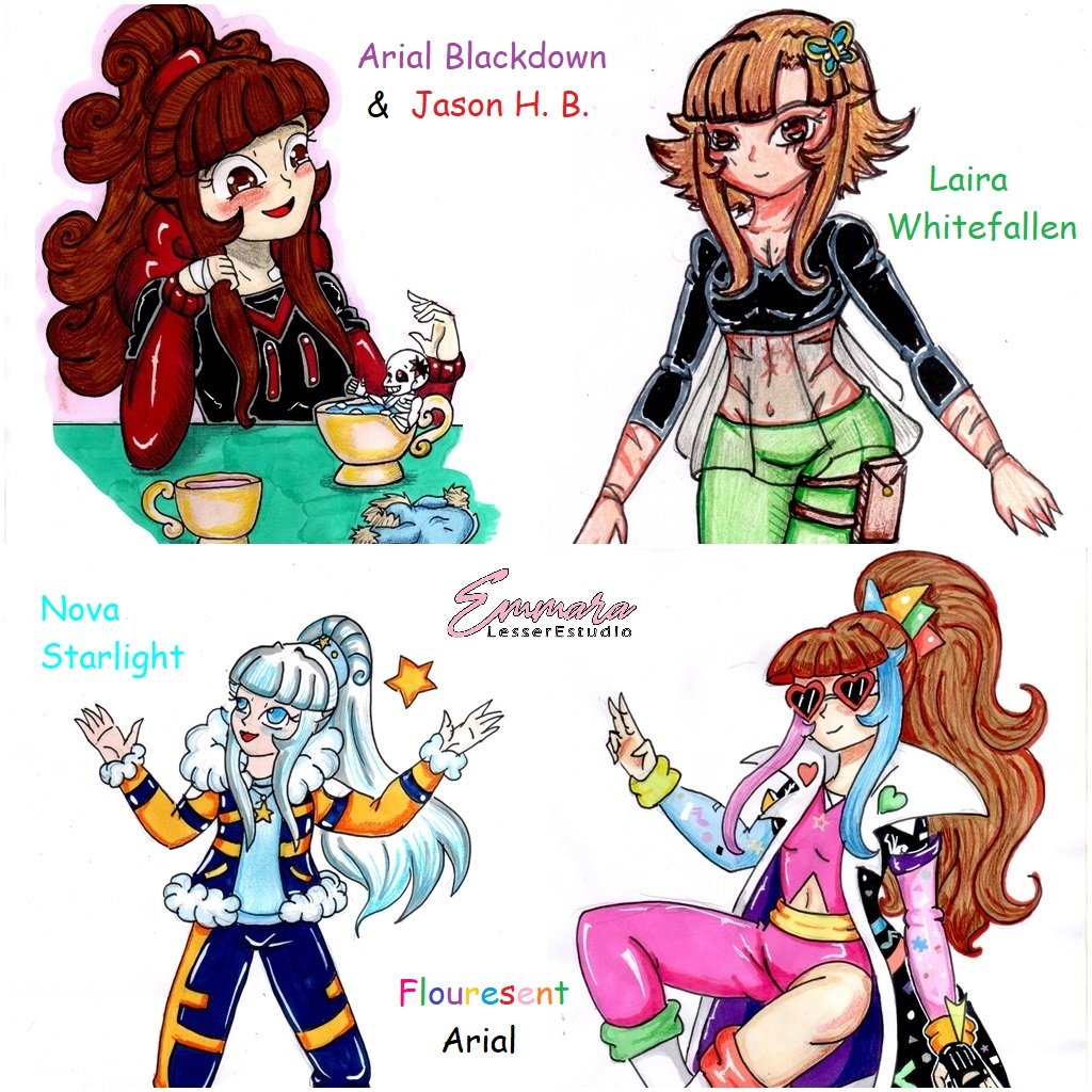 LesserEmmara's tweet photo. Les Muestro una pequeña recopilación de mis Oc. Tanto nenes que adopte como los que cree 💖💖✨
Ya voy a cumplir 3 años mi amada Arial Blackdown y mi AU Fragmentale
Amando Undertale con todo 💖💖💖✨
#fragmentaleau #fragmentale #undertaleoc https://t.co/JpN5KW3tU1