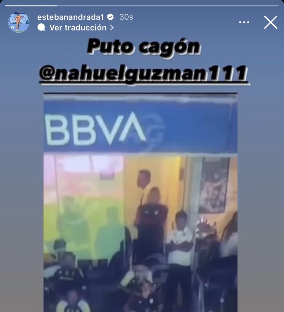 RadarRayadoOF's tweet photo. Esteban Andrada vía Instagram: https://t.co/FiyCSPCmRO