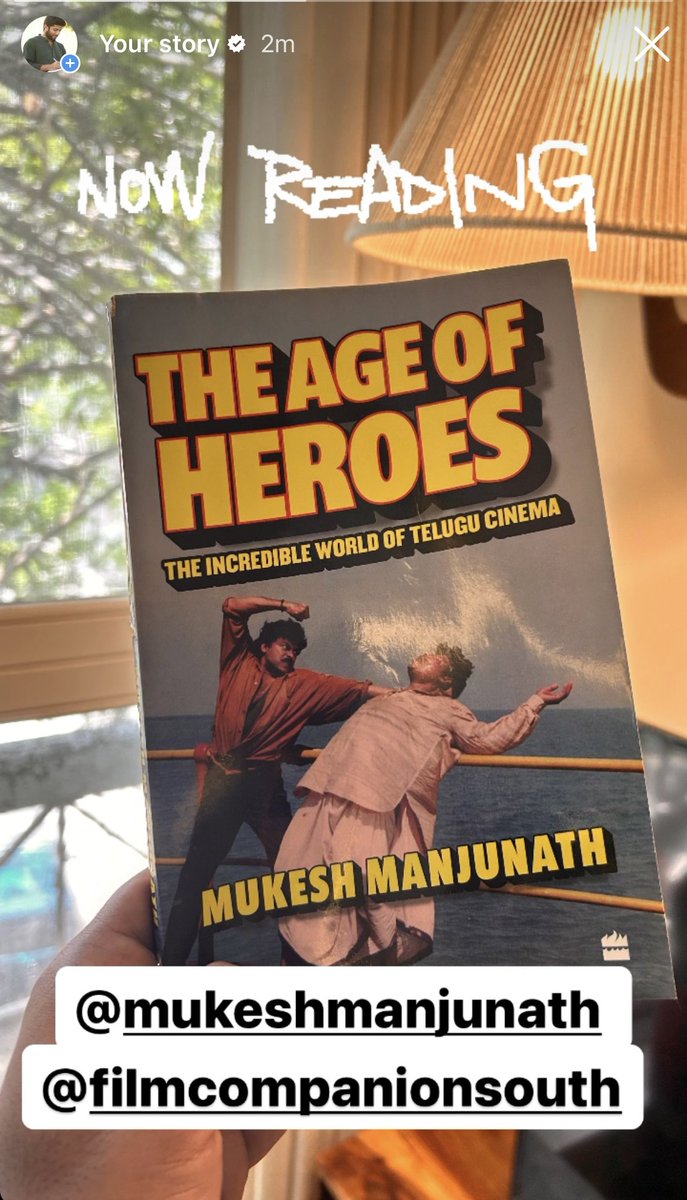 Really digging our own Mukesh’s #TheAgeOfHeroes @HarperCollinsIN