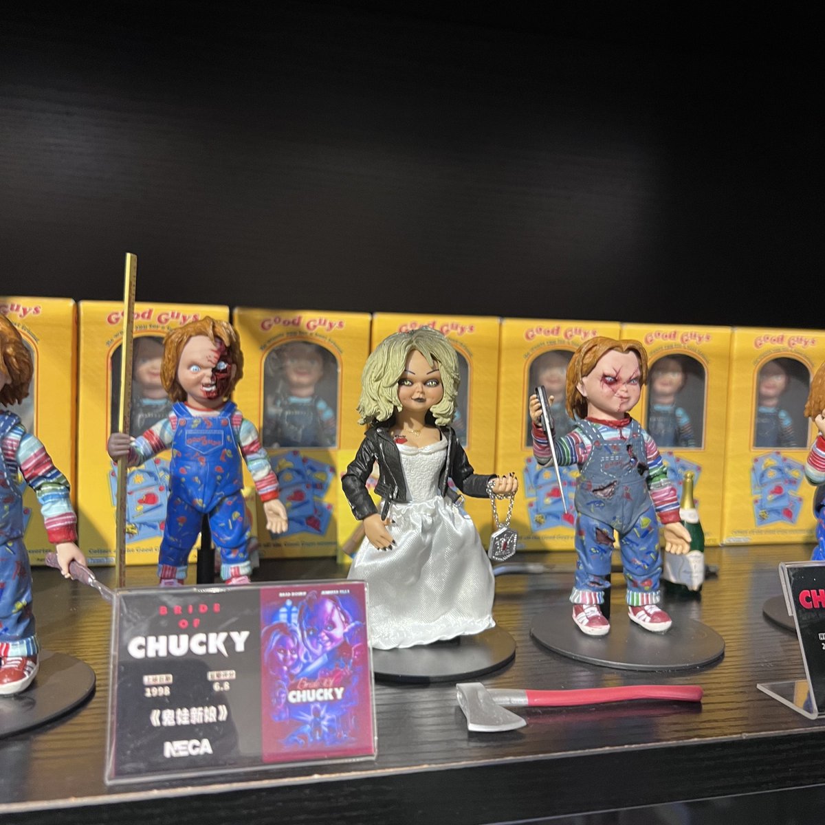 mincher_lee's tweet photo. Chuckys…Assemble！
@NECA_TOYS @ChuckyIsReal https://t.co/CqVJwPDIkC