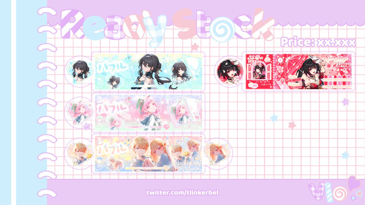 Kindly help RT please 🩷

Selamat siangg, aku mau CS-in layout emu dan couple tsusaki ini yaa. Pricinya boleh cek alt. Timaaci dan happy jajank!! 💖