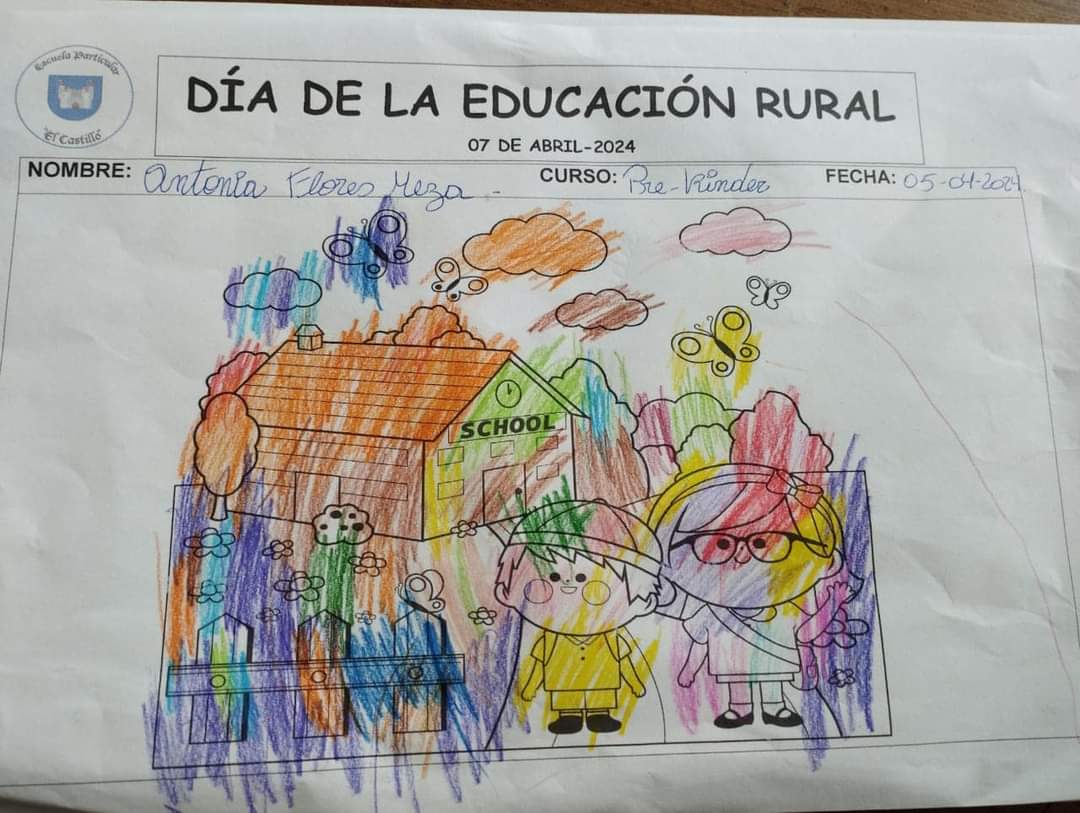 caritomc1980's tweet photo. Buenos días, quería pedir si pueden dar me gusta en Facebook al dibujo de mi hija por el día de la educación rural, pinchan su foto que tiene su nombre Antonia, ese es su dibujo, por favor https://t.co/9cJOuxJxOL