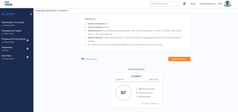 Today I have completed Prototypes and Classes Practice.@nxtwave_tech #nxtwave #nxtwaveccbp #nxtwaverahulattuluri #js6 #fullstackdevelopment #js6 #web3📷📷#javascript #developer #programming #100xDevs #Cohort2 #OpenSource #Community #TechJourney @kirat_tw  @facebook @Meta #HTML