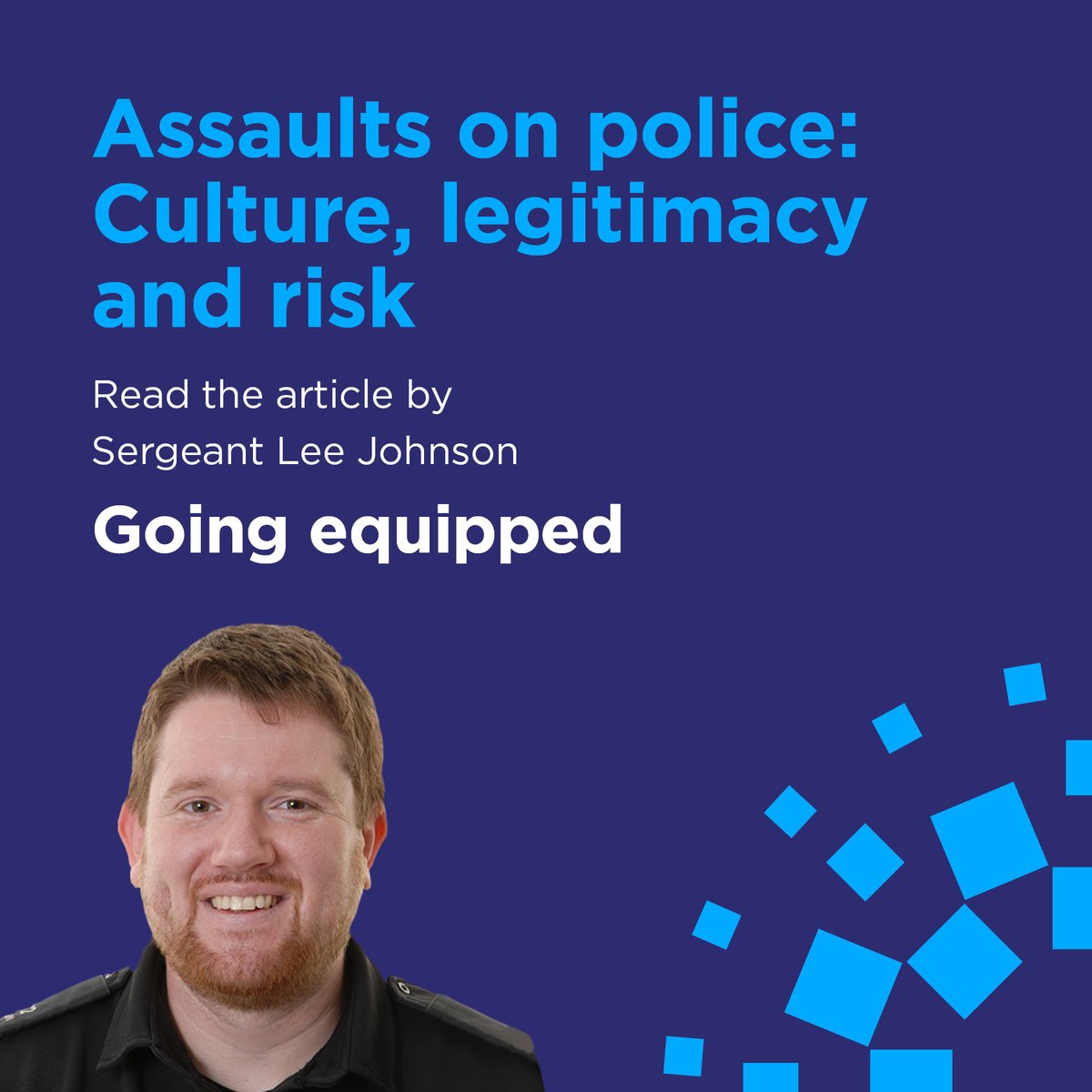 Sergeant Lee Johnson from @LincsPolice shared his research in a #GoingEquipped article that focuses on violence towards officers and it's psychological impact. An important conversation to be had during #StressAwarenessMonth. Read further: college.police.uk/article/assaul…