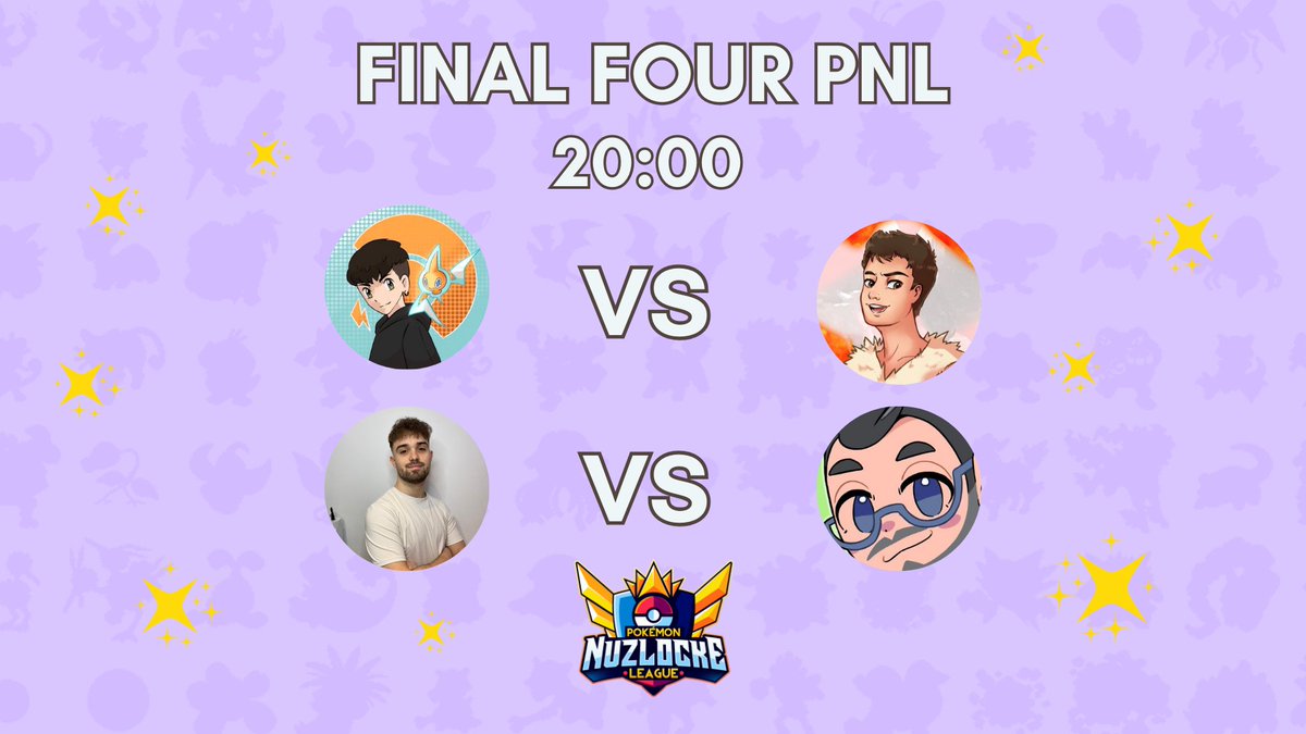 🟣HOY ES LA GRAN FINAL🟣

Los ganadores del torneo de los tres splits + el clasificado en el ascenso medirán fuerzas para saber quien es el campeón de la primera temporada de la Nuzlocke League!

Ecoken vs Pep
Orsame vs Scept

Empezamos esta tarde a las 20:00!!