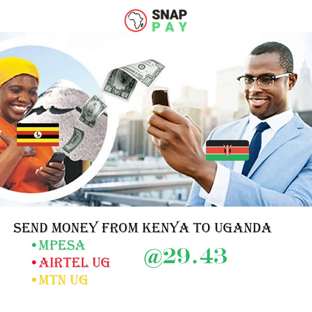 Keep in touch with your loved ones by Sending Money from KE-UG Using Snap Pay Solutions with the best rates in the market. snapcashpay.com 
#Remittances 
#payments 
#SnapPay
#Remittance 
#CrossBorderPayment