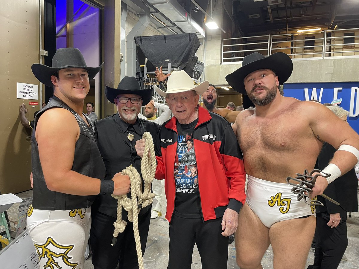 People often use the term 'legend' loosely, but in this case, it was an honor to take this with a true legend and former NWA World Heavyweight Champion, Dory Funk Jr.