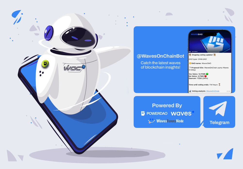 🚨 Attention! WavesOnChainBot is here! 🌊 Stay updated on $Waves blockchain like an FBI agent. Start spying 👉 t.me/WavesOnChainBot now!