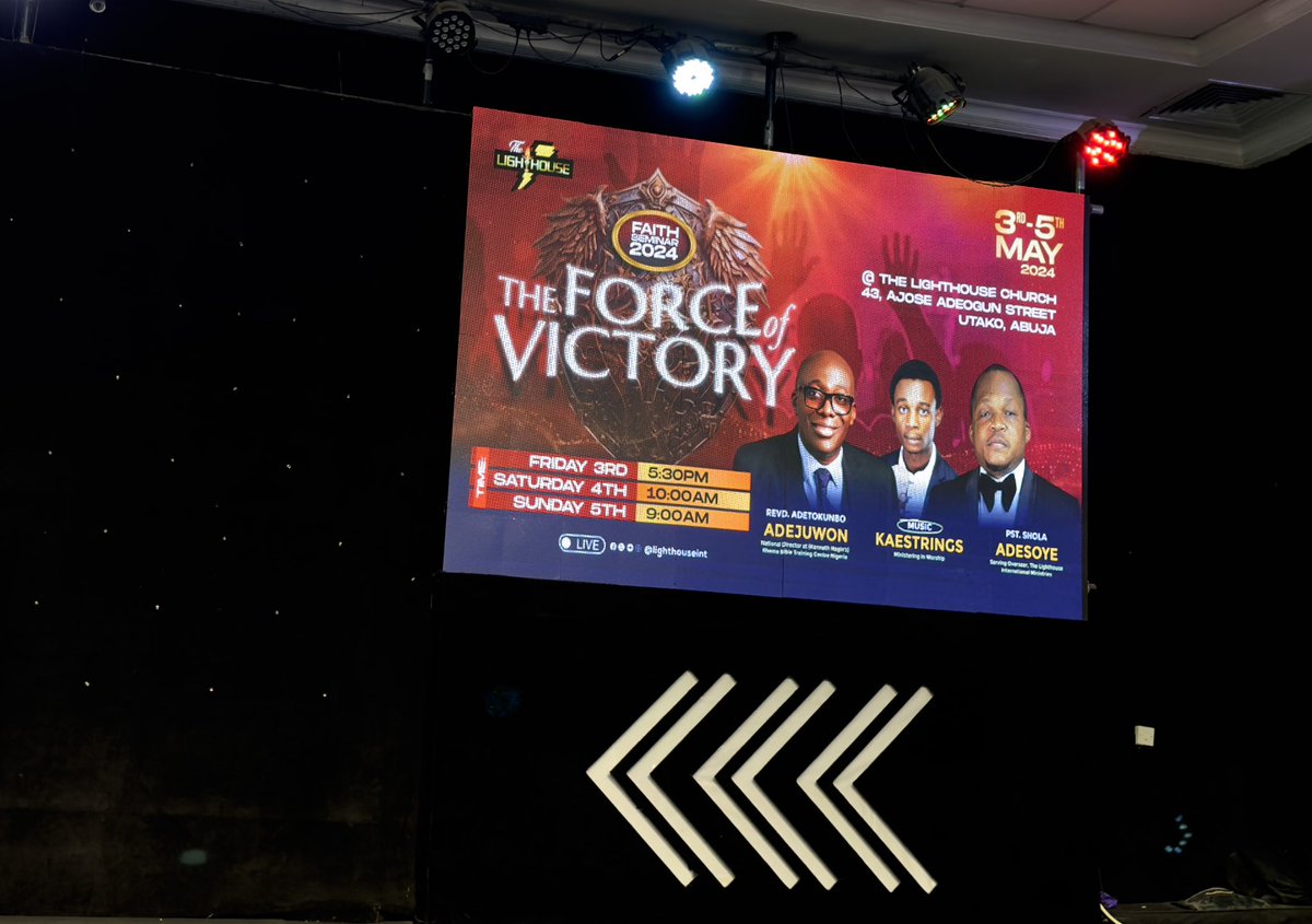 The force of Victory at the Lighthouse. May 3-5, 2024.