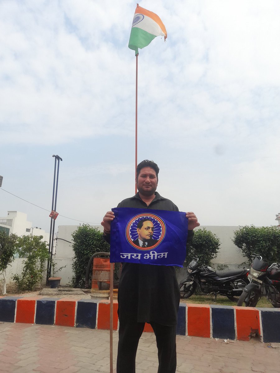 Nishant648's tweet photo. #HappyBirthdayBabaSaheb 
@BhimArmyChief https://t.co/NAZKzQTyv9