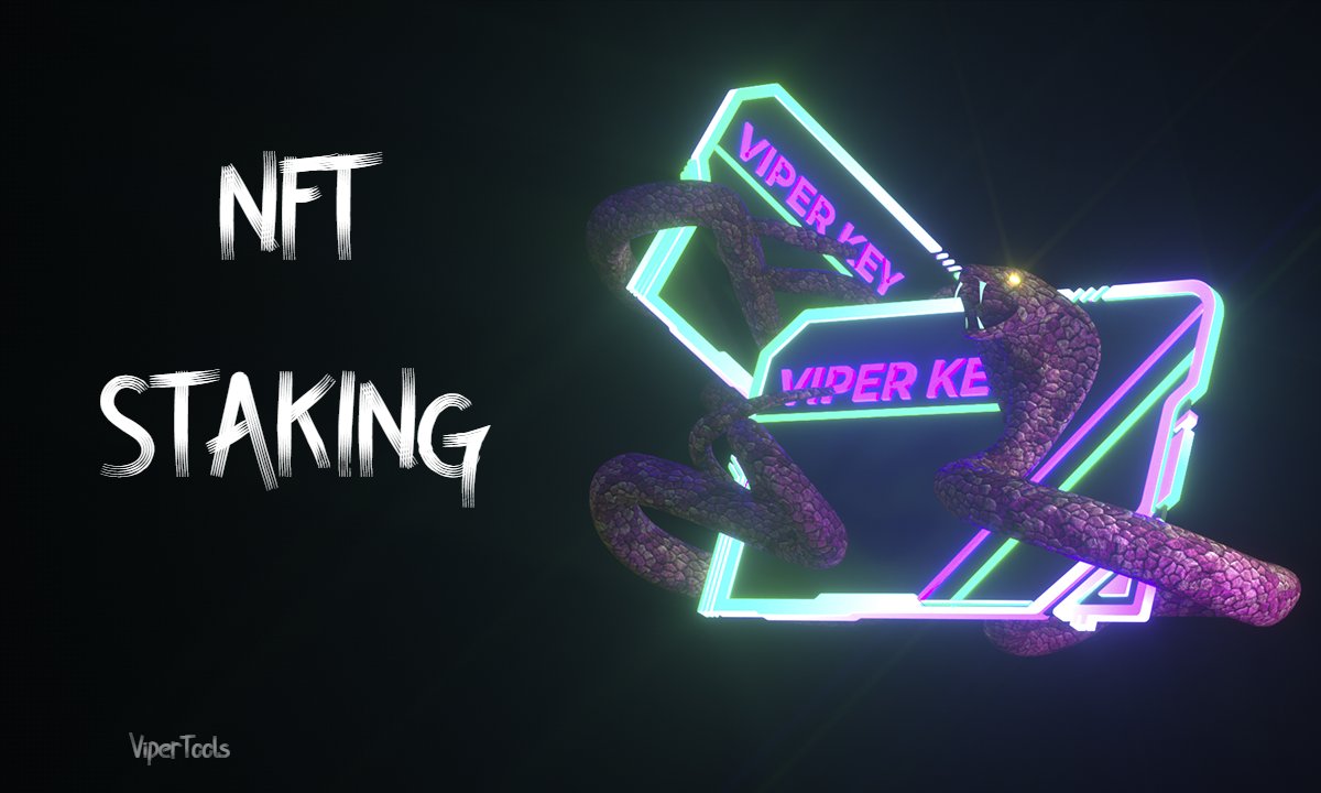viper_tools's tweet photo. During the next week, we are launching staking for your NFT passes.

Don't forget to set a notification to be the first to earn the coveted $VIPER tokens.

https://t.co/OeotlLBElk https://t.co/8ZoOFHTHUU