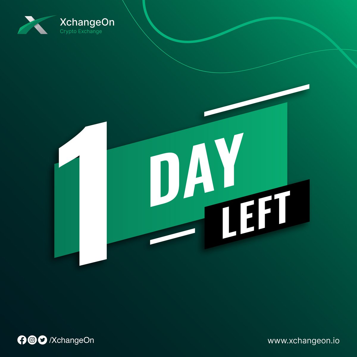 The final countdown is here! ⏰ Just 1 day left until April 15th, the day we've all been waiting for in the world of #crypto. Get ready to witness history in the making! 🎉

Don't forget to stay tuned for the big reveal from #BFIC at #InnovationFactory! 🔥
.
.
.
#Xchangeon 🚀