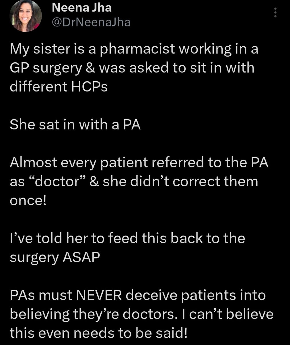 These have been posted within an hour of eachother and make for terrifying reading Who do we still need to convince that Drs are being replaced? @DrAsifQasim @DrNeenaJha