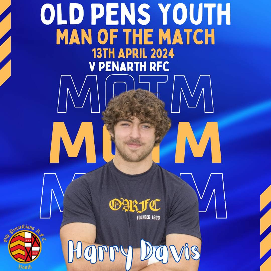 There is no bigger game to be awarded Man of the Match than a local derby against @PenarthRFC youth. Well done, Harry! 👏 @WRUyouth @CardiffDistrict @DistrictBGMG @AllWalesSport