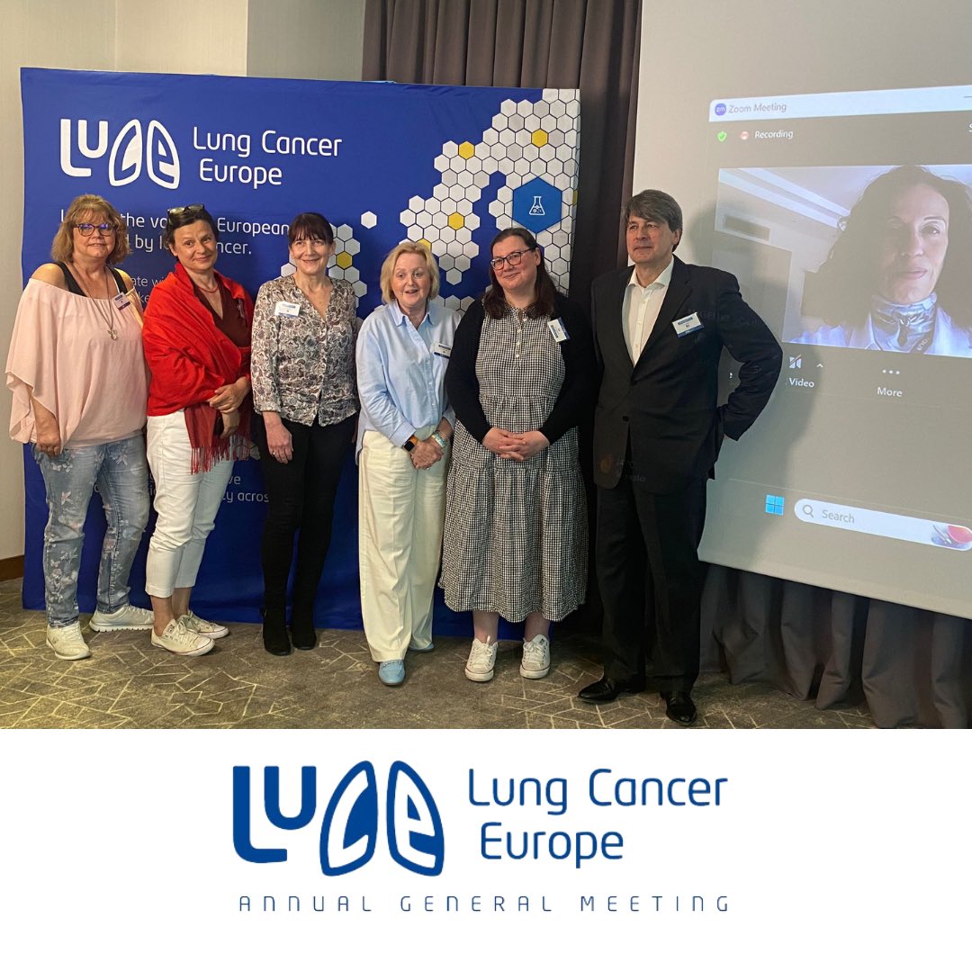 We are preparing to leave Zagreb today following a very busy two days at the LuCE AGM. We will update members in the coming days about this highly informative and productive event - including, of course, details of the newly elected Board of Lung Cancer Europe. 1/2