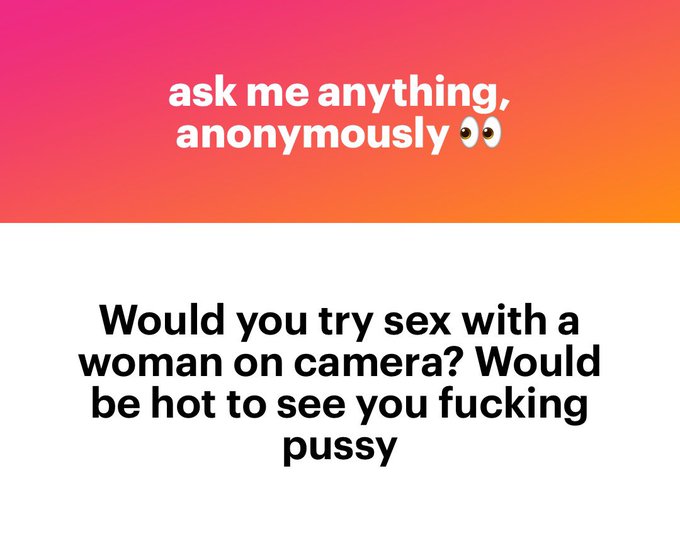 No I wouldn&rsquo;t try on camera or off. That&rsquo;s why I don&rsquo;t understand why &ldquo;straight&rdquo; guys feel comfortable<a href="/tag/fitness"class="tags"><span>#fitness</span></a>