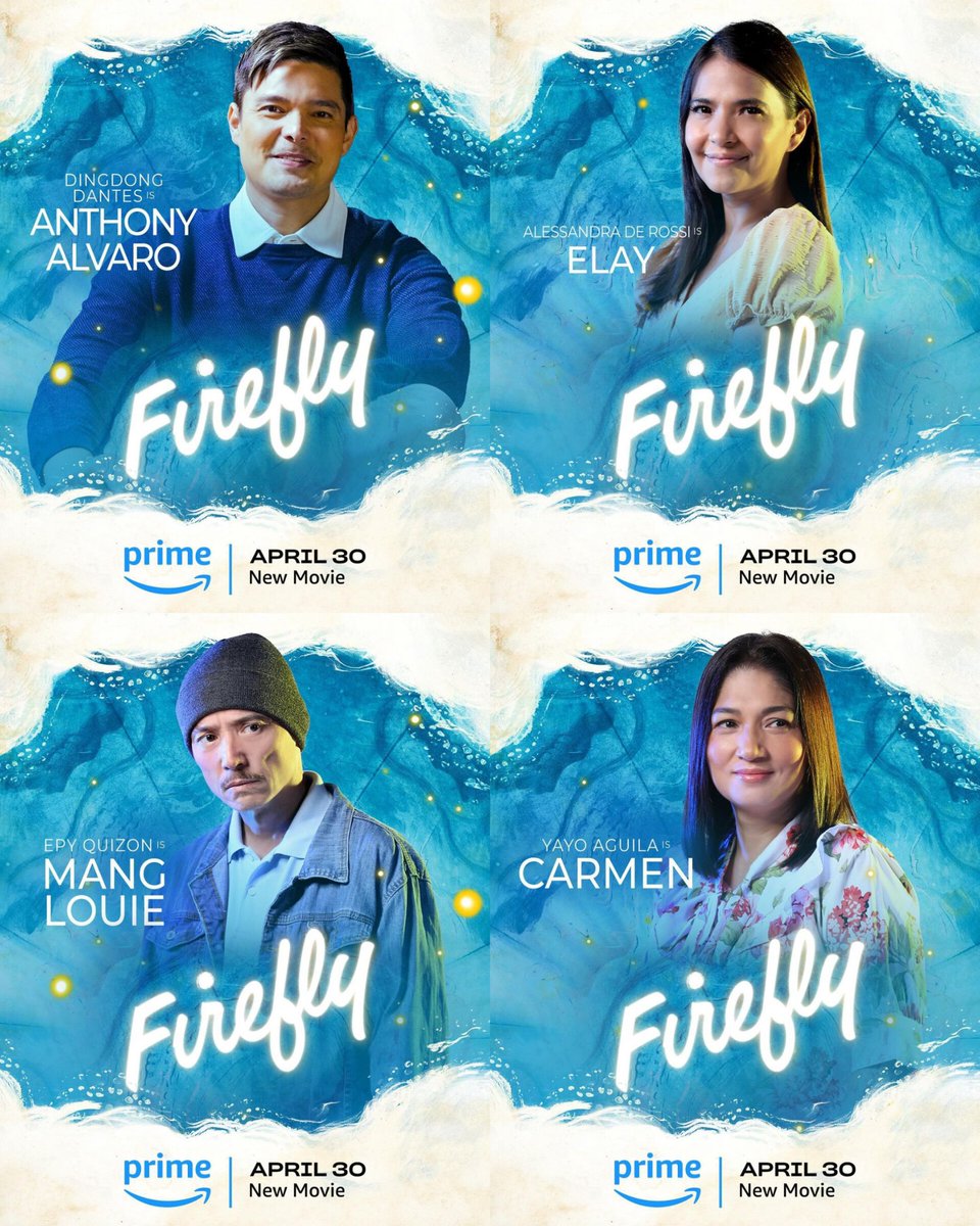 Film #Firefly Streaming From 30th April On #PrimeVideo.
Starring: #AlessandraDeRossi, #EuwennMikaell, #DingdongDantes, #YsabelOrtega, #MaxCollins, #YayoAguila, #CherryPiePicache, #MiguelTanfelix, #EpyQuizon & More.

#FireflyOnPrime #Firefly2023 #OTTUpdates #OTTFilms #AllInOneOTT