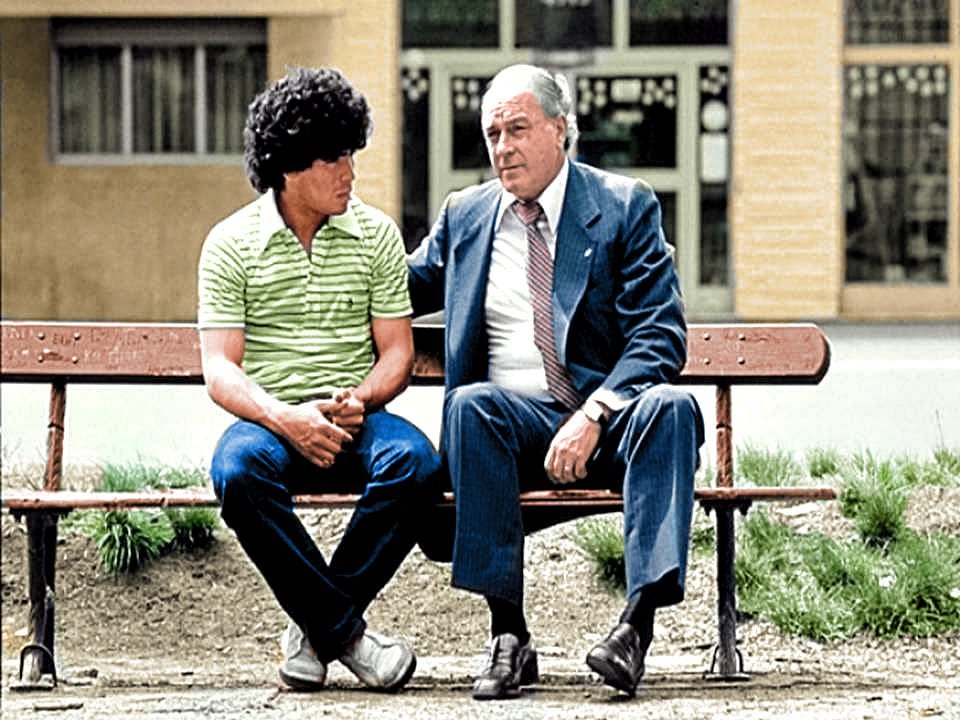 Maradona y Di Stéfano